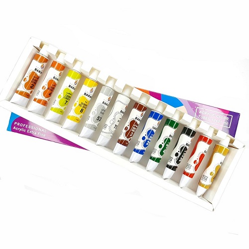 رنگ-اکریلیک-12-رنگ-ترمه-باران-حجم-21آرتا اکریلیک ترمه باران