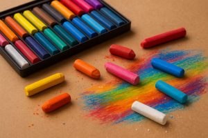 آموزش نقاشی با پاستل روغنی